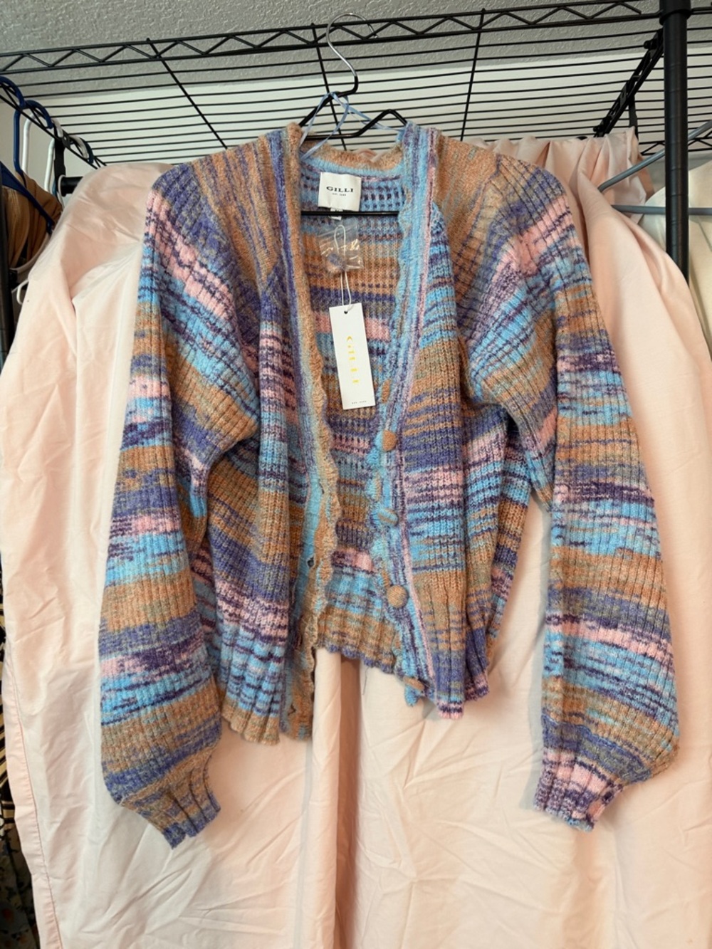 NWT pastel  sweater by gilli size medium
